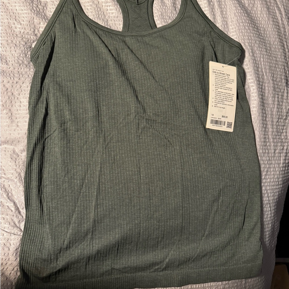 LuluWomen's Green Tank Top